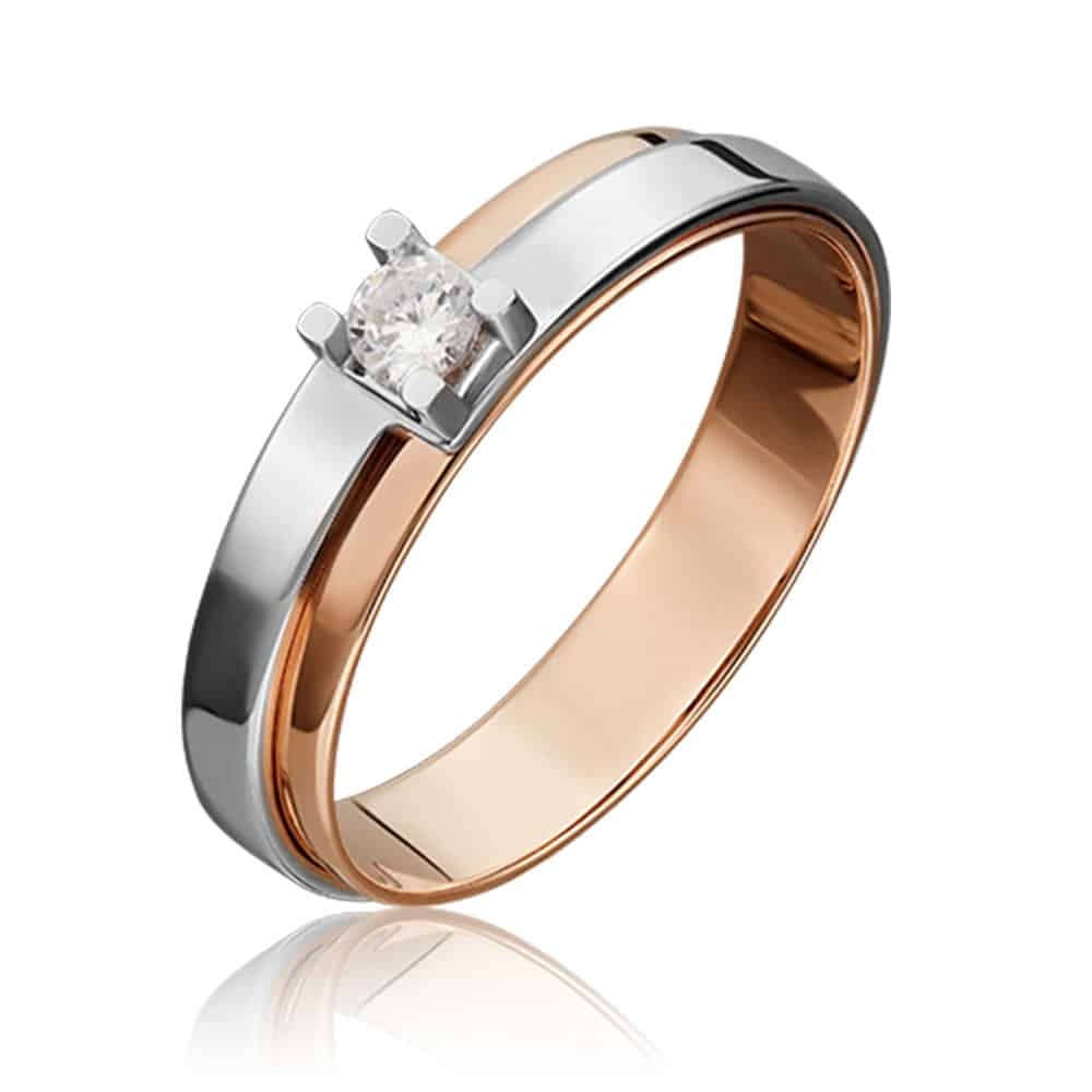 Inel din aur  cu pietre Cubic Zirconia Incolor