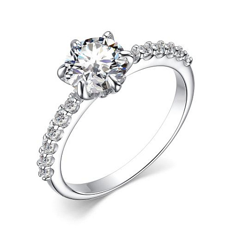 Inel din argint  cu pietre Swarovski