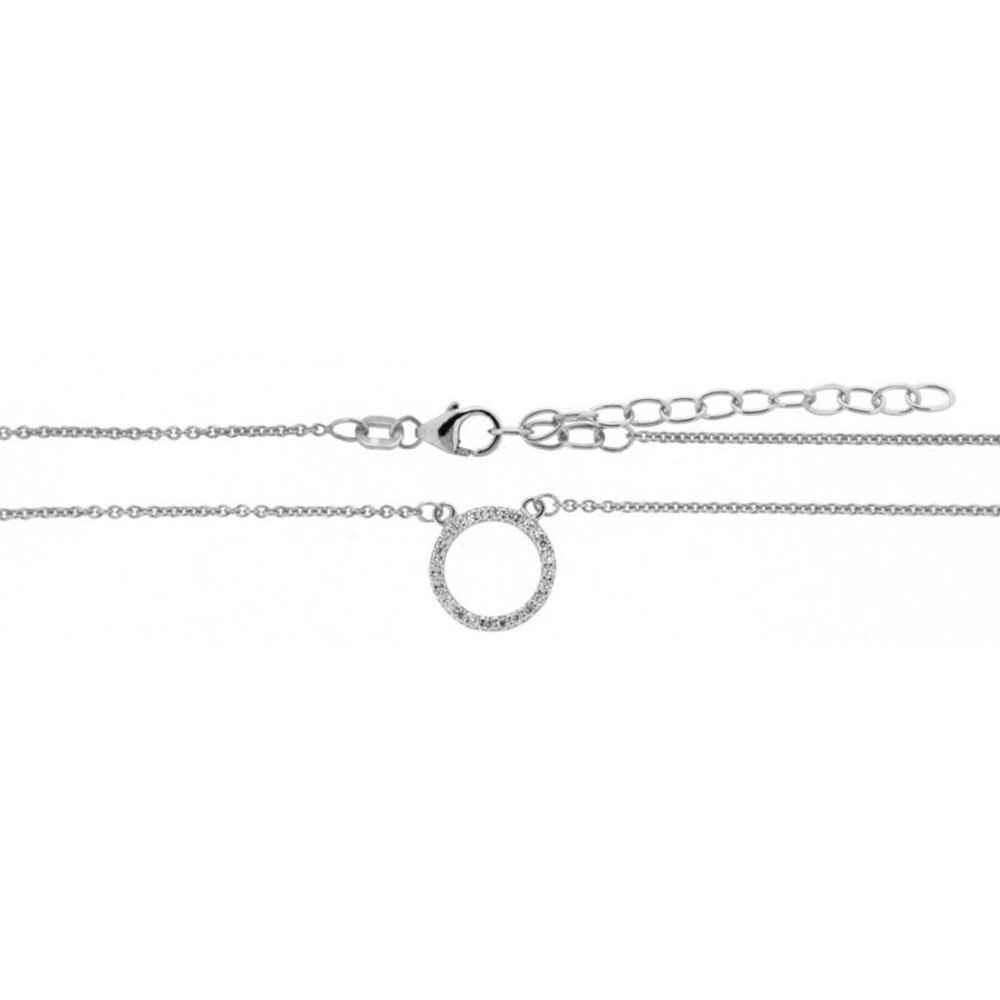 Lanț din argint  cu pietre Cubic Zirconia Incolor