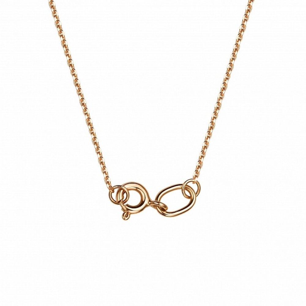 Colier din aur roz cu pietre Diamant
