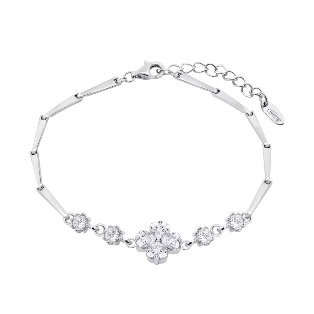 Brățară din argint  cu pietre Cubic Zirconia Incolor