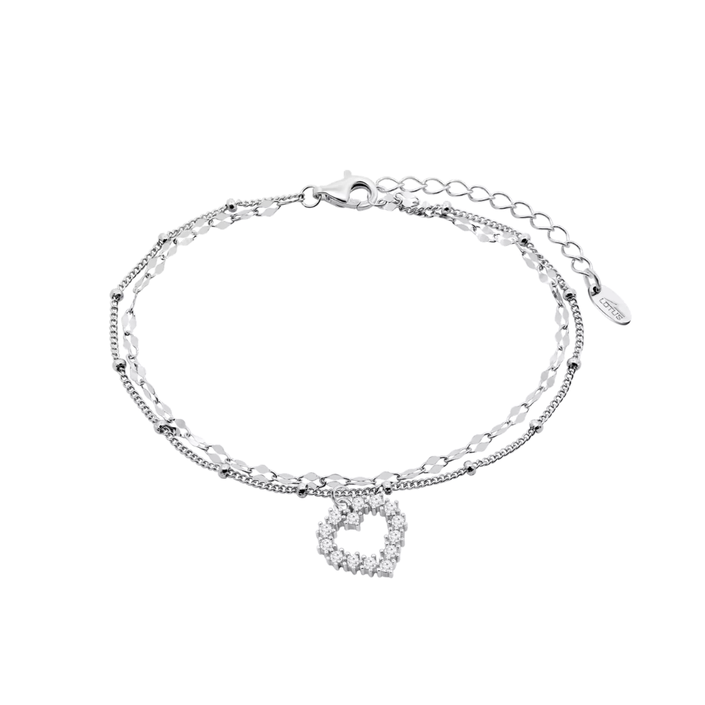 Brățară din argint  cu pietre Cubic Zirconia Incolor
