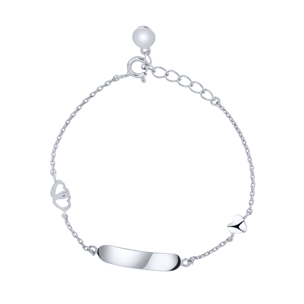 Brățară din argint  cu pietre Cubic Zirconia Incolor