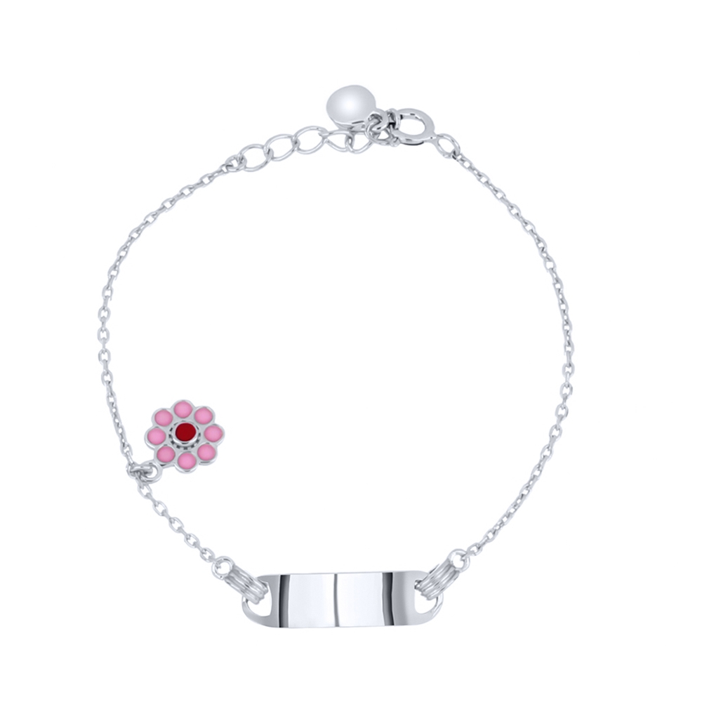 Brățară din argint  cu pietre Finift