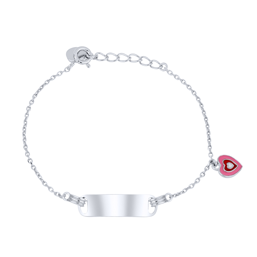 Brățară din argint  cu pietre Finift