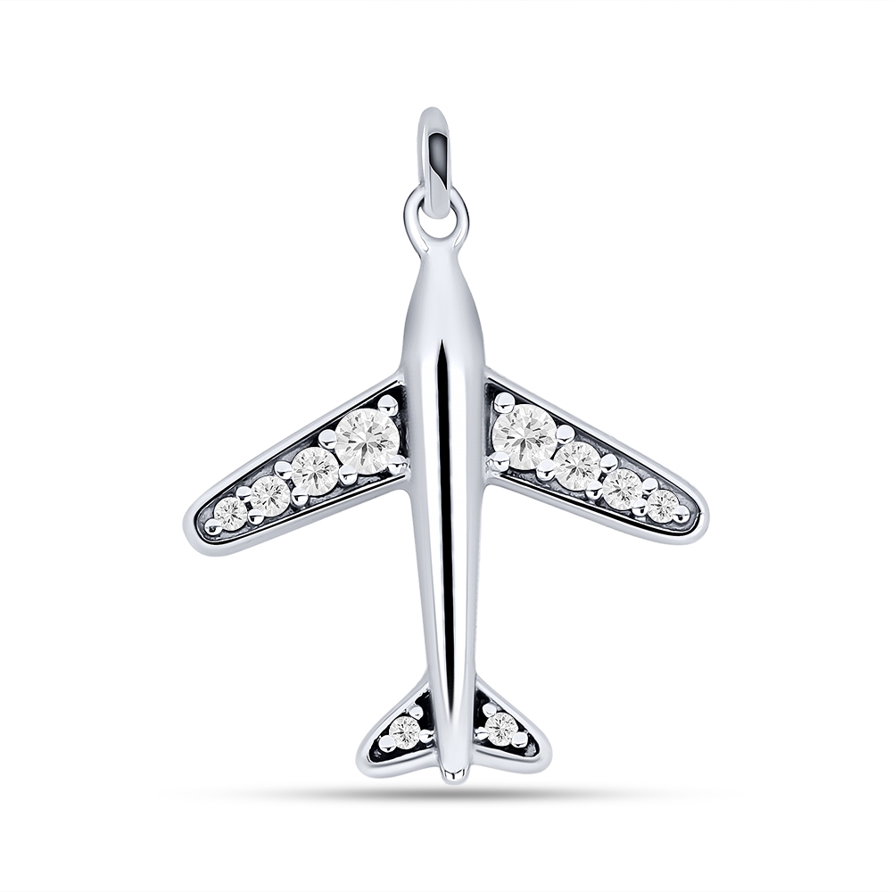 Colier din argint  cu pietre Cubic Zirconia Incolor