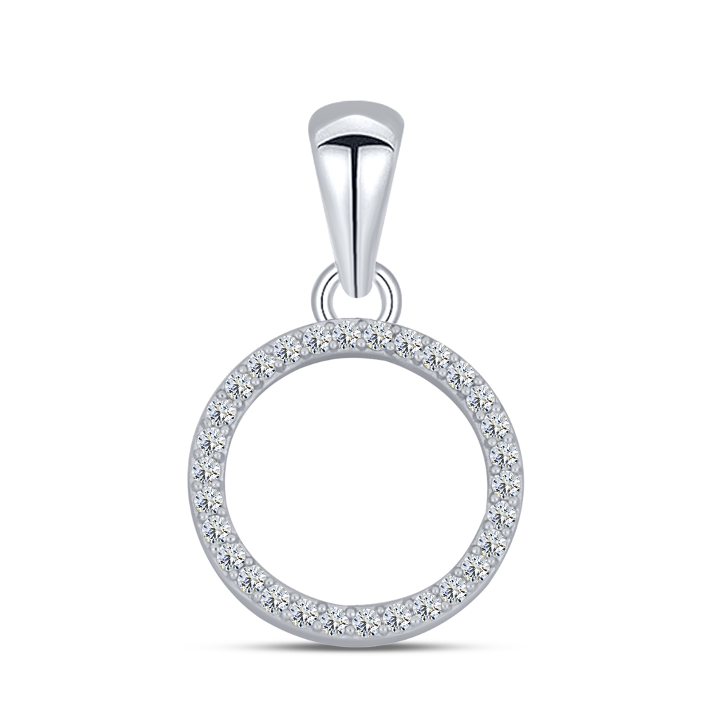 Pandantiv din argint cu Cubic Zirconia Incolor