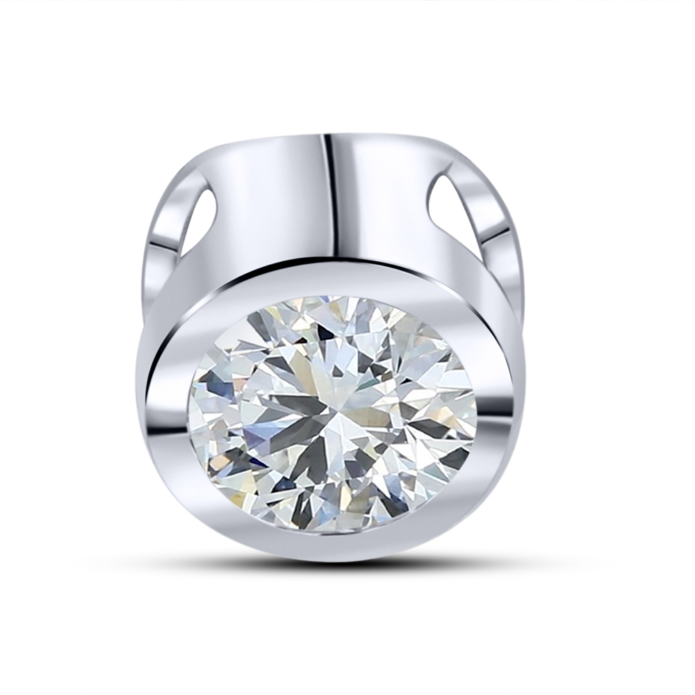 Pandantiv din argint  cu pietre Cubic Zirconia Incolor