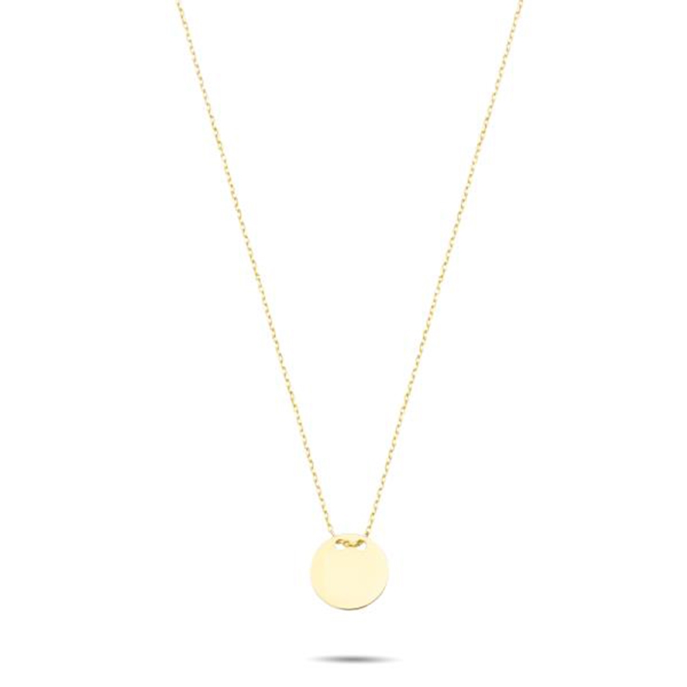 Colier din aur galben cu pietre Cubic Zirconia Incolor