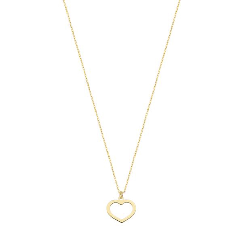 Colier din aur galben cu pietre Cubic Zirconia Incolor
