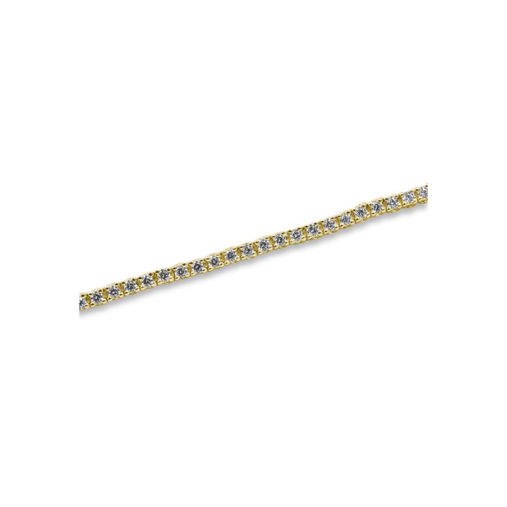 Brățară din aur galben cu pietre Diamant