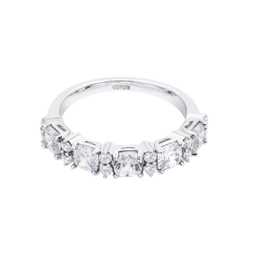Inel din argint  cu pietre Cubic Zirconia Incolor