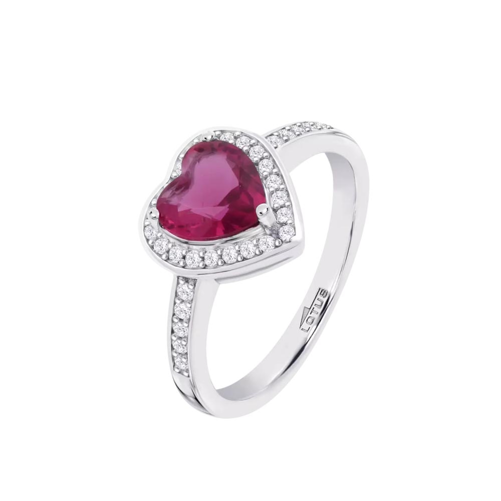 Inel din argint  cu pietre Cubic Zirconia Incolor, Cubic Zirconia Roz