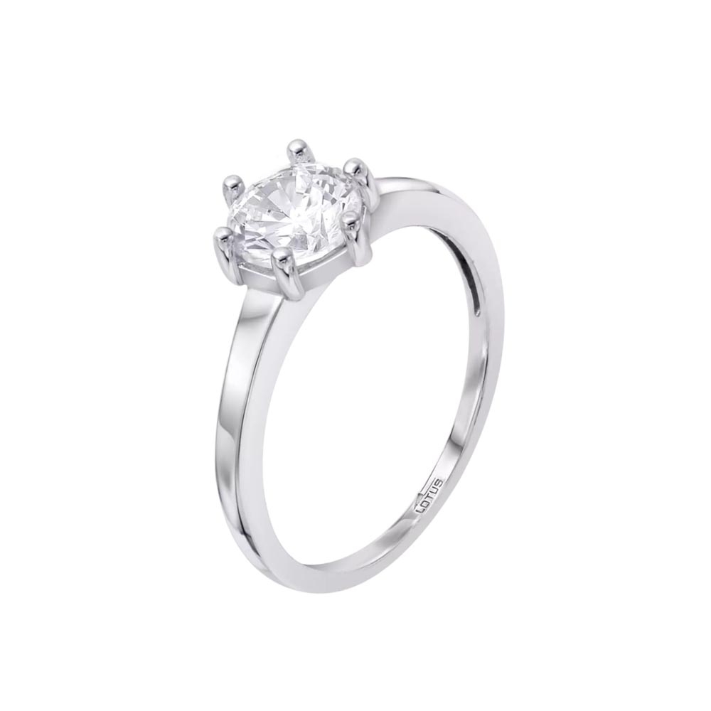 Inel din argint  cu pietre Cubic Zirconia Incolor