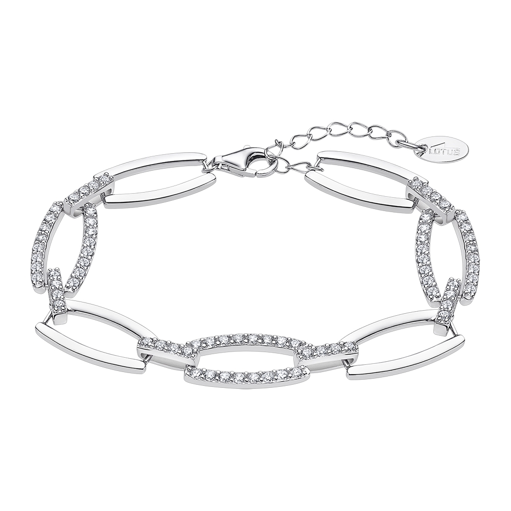 Brățară din argint  cu pietre Cubic Zirconia Incolor