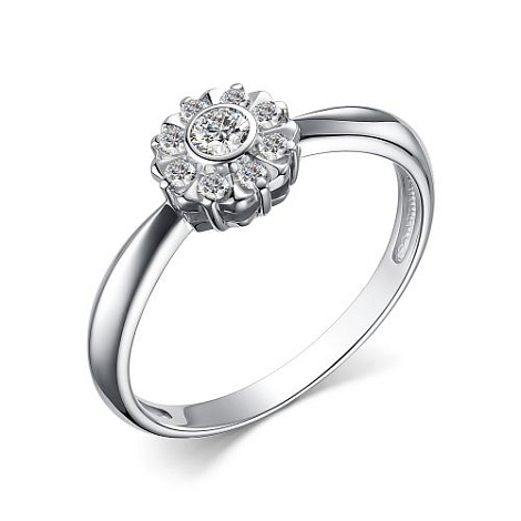 Inel din argint  cu pietre Cubic Zirconia Incolor
