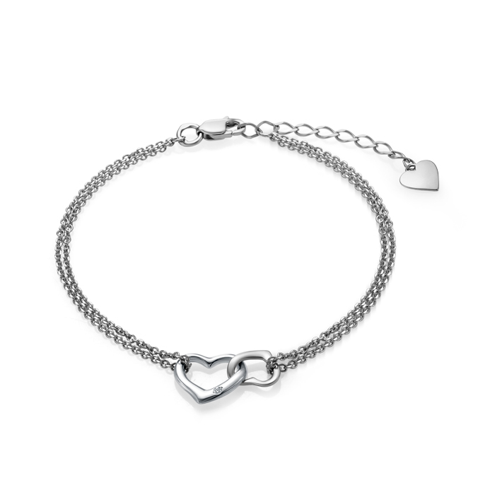 Brățară din aur alb cu pietre Diamant