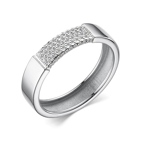 Inel din aur alb cu pietre Diamant