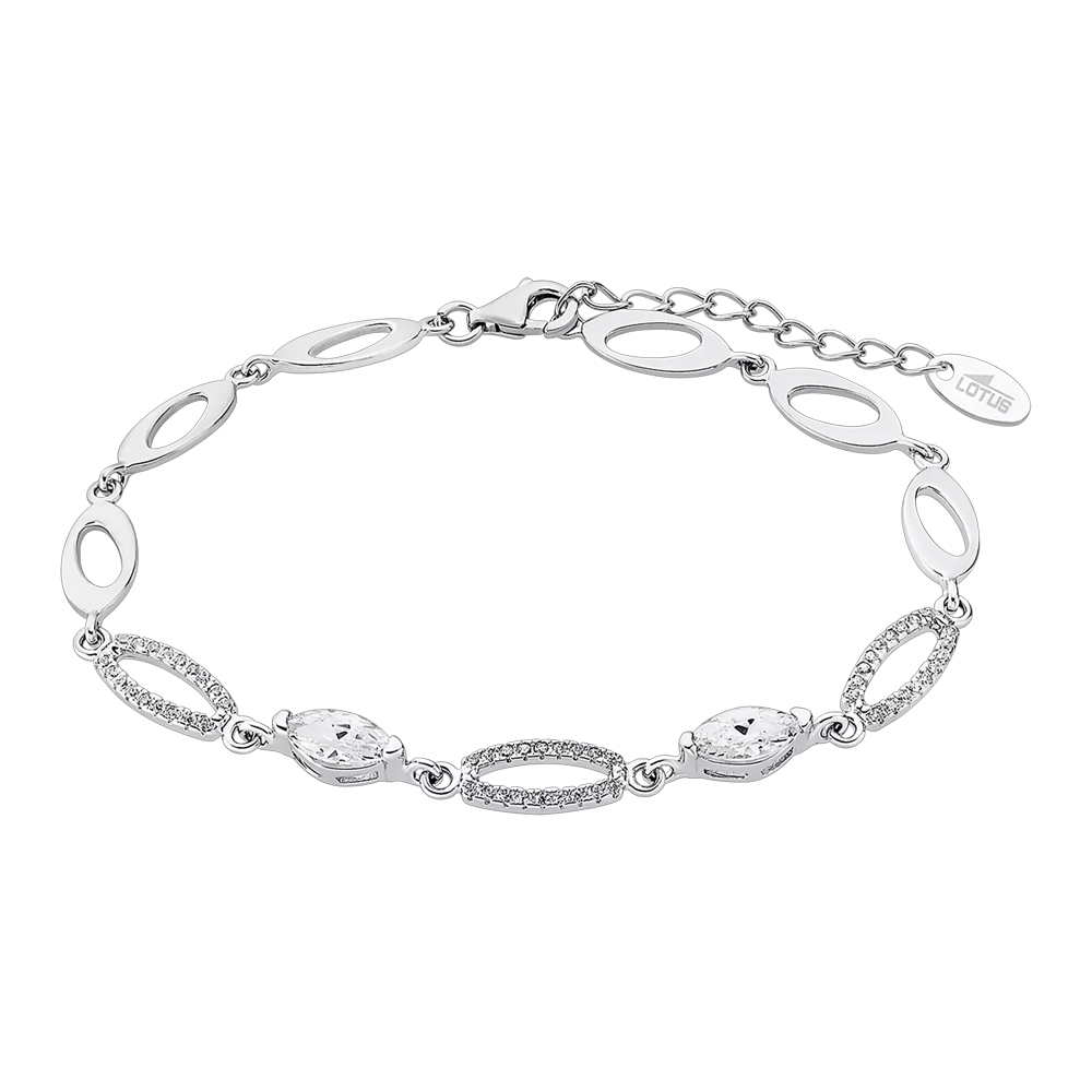 Brățară din argint  cu pietre Cubic Zirconia Incolor