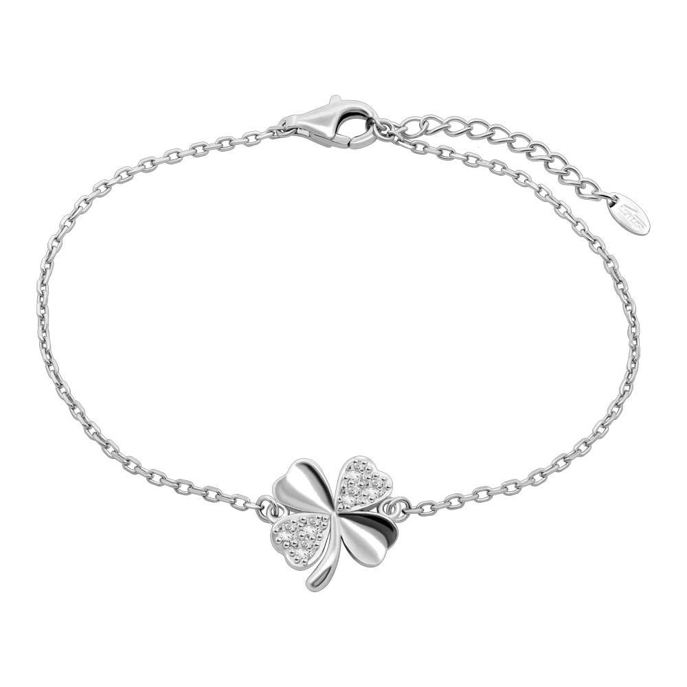 Brățară din argint  cu pietre Cubic Zirconia Incolor