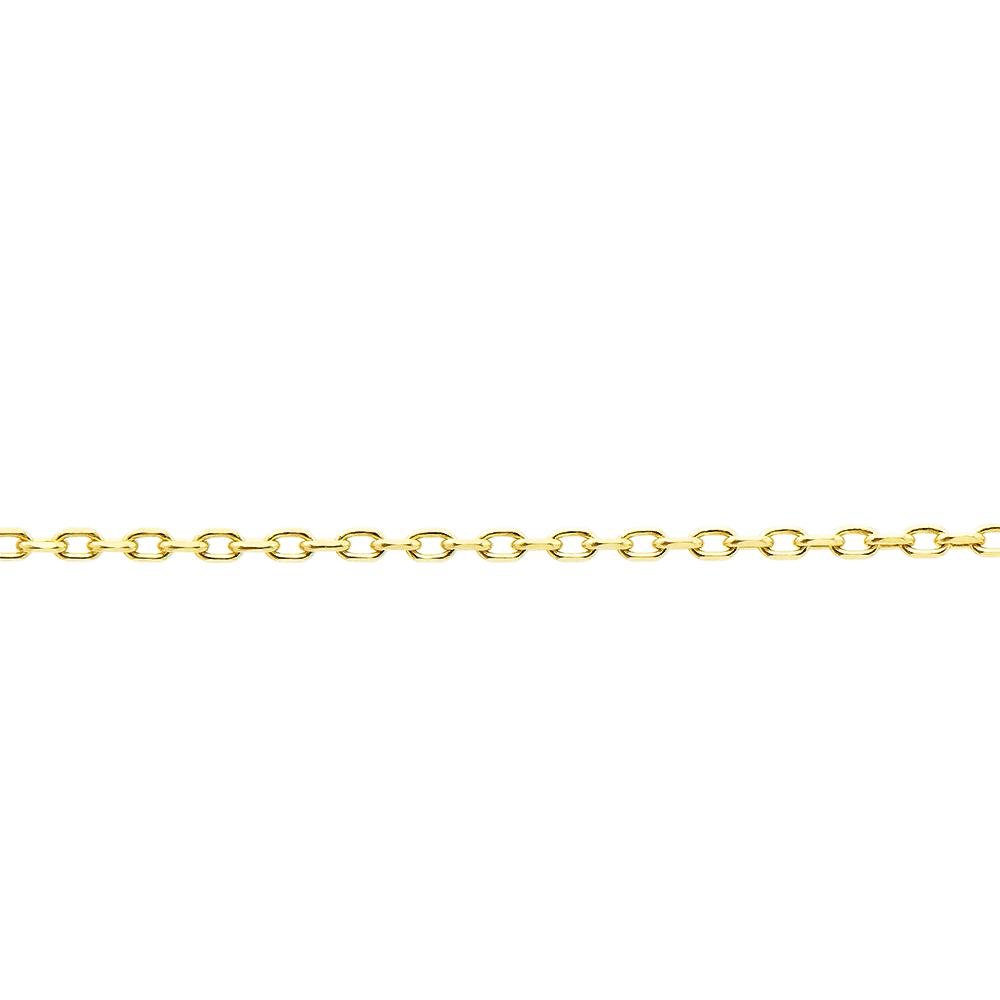 Colier din aur galben cu pietre Cubic Zirconia Incolor