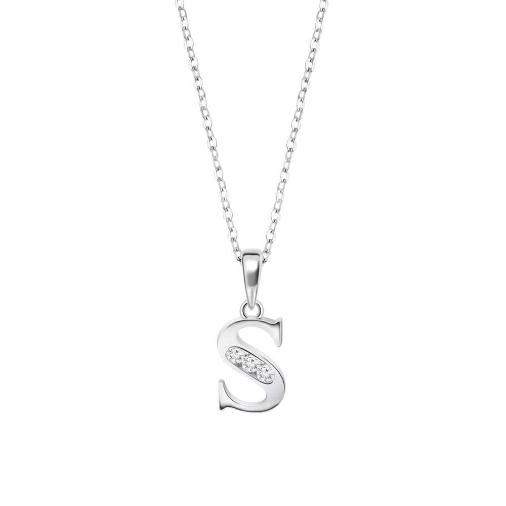 Colier din argint cu Cubic Zirconia Incolor