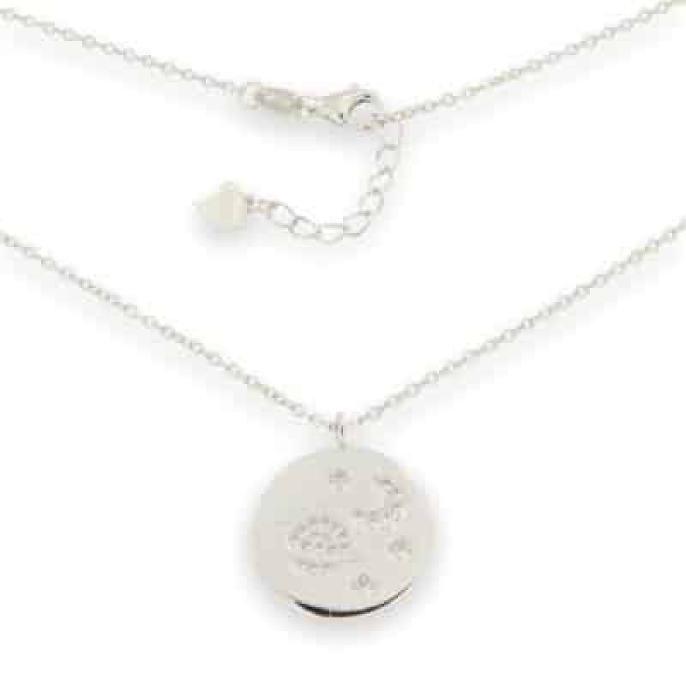 Colier din argint  cu pietre Cubic Zirconia Incolor