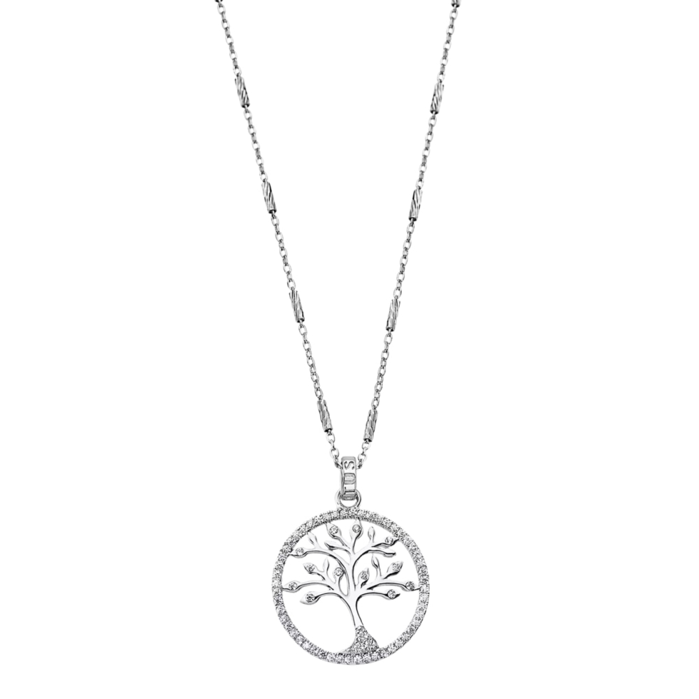 Colier din argint cu Cubic Zirconia Incolor