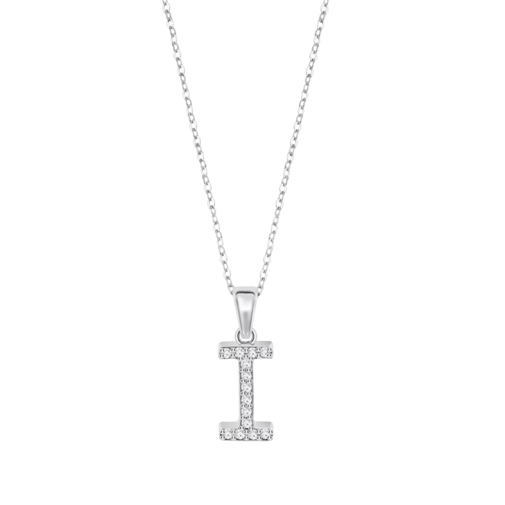 Colier din argint cu Cubic Zirconia Incolor