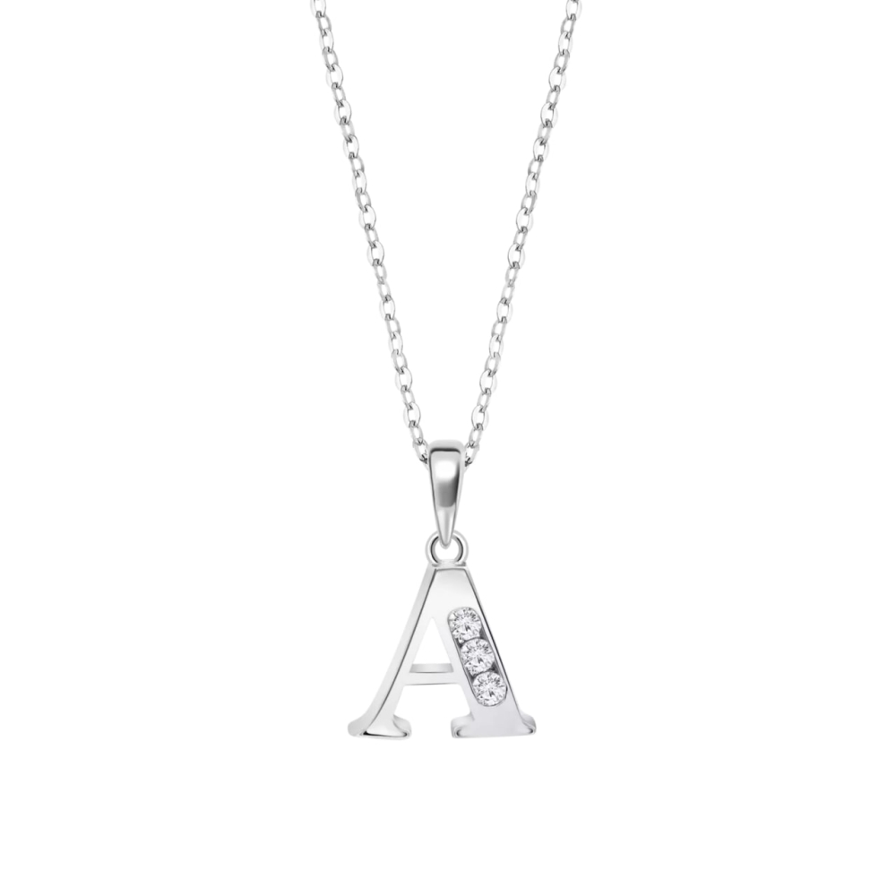 Colier din argint cu Cubic Zirconia Incolor