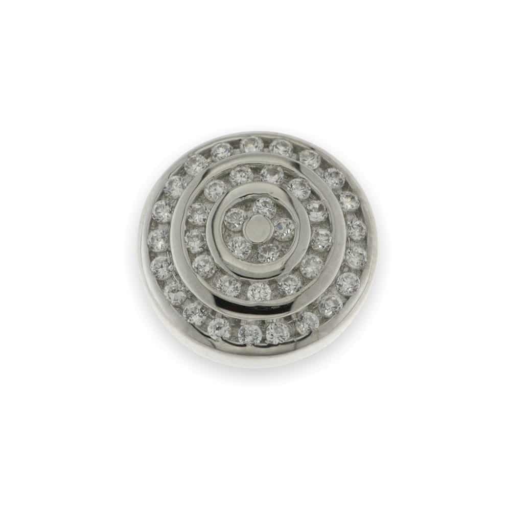 Pandantiv din argint  cu pietre Cubic Zirconia Incolor