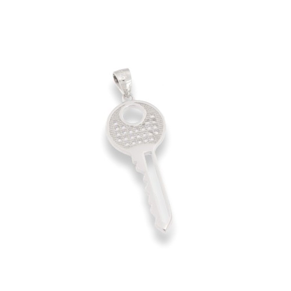 Pandantiv din argint  cu pietre Cubic Zirconia Incolor