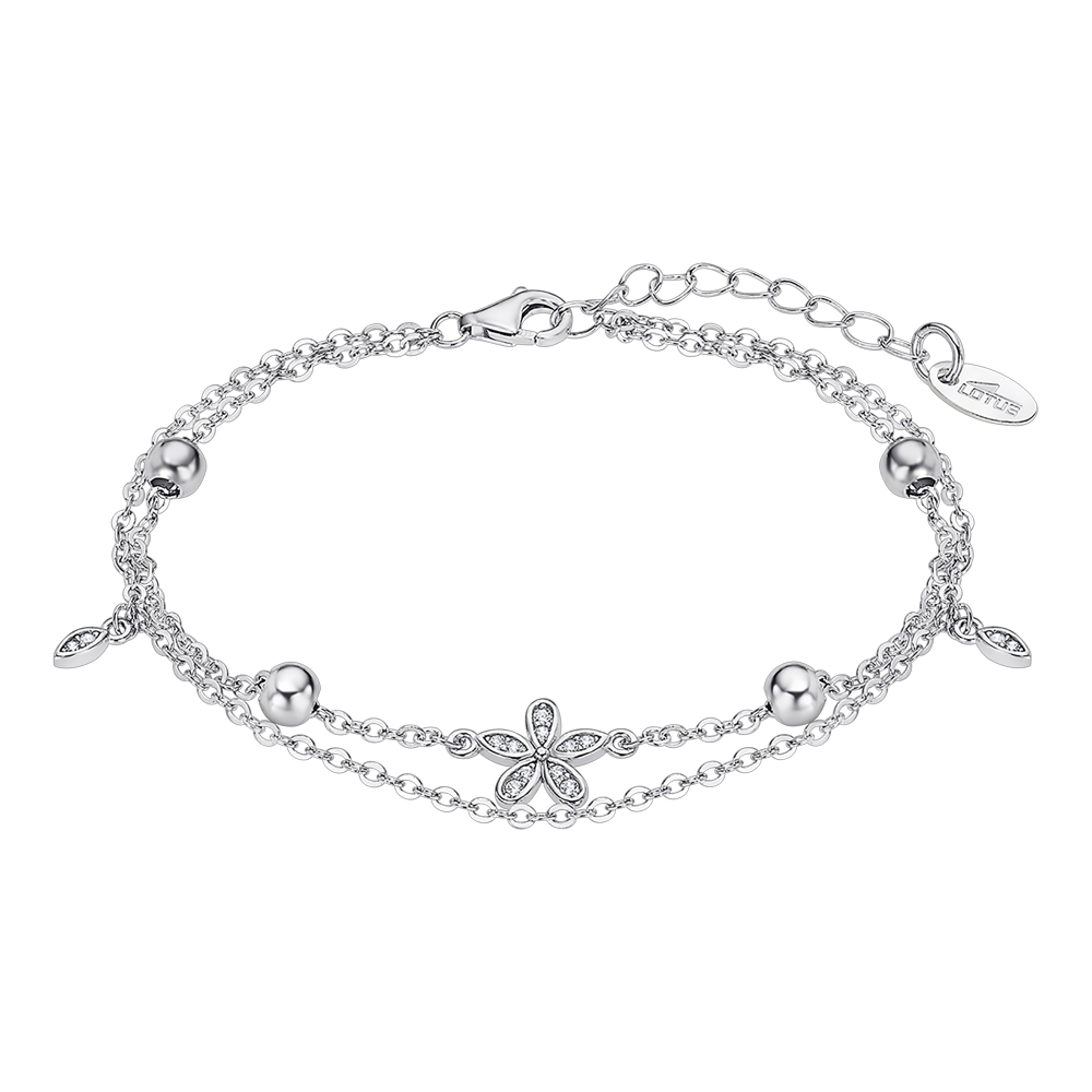 Brățară din argint  cu pietre Cubic Zirconia Incolor