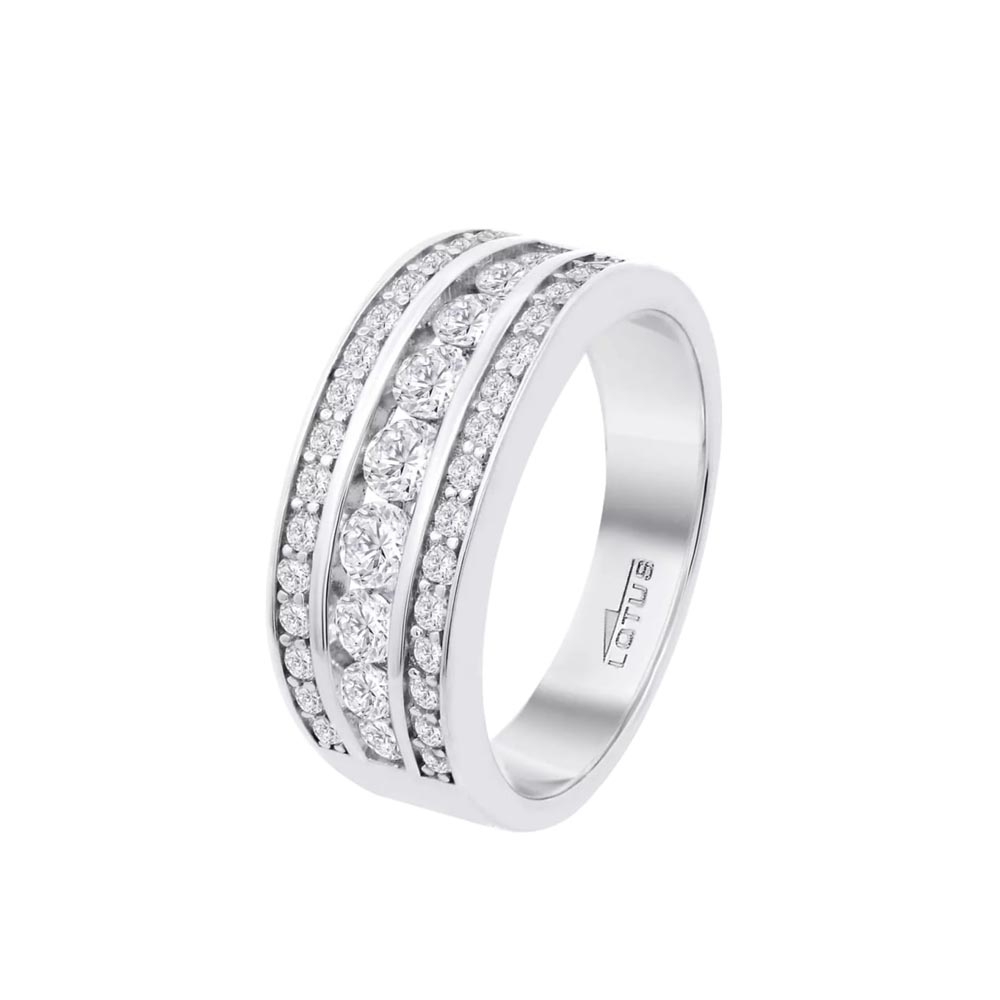 Inel din argint  cu pietre Cubic Zirconia Incolor