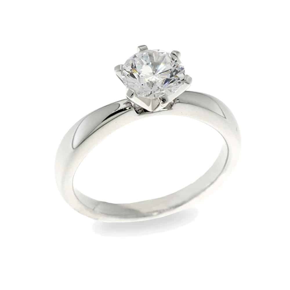 Inel din argint  cu pietre Cubic Zirconia Incolor