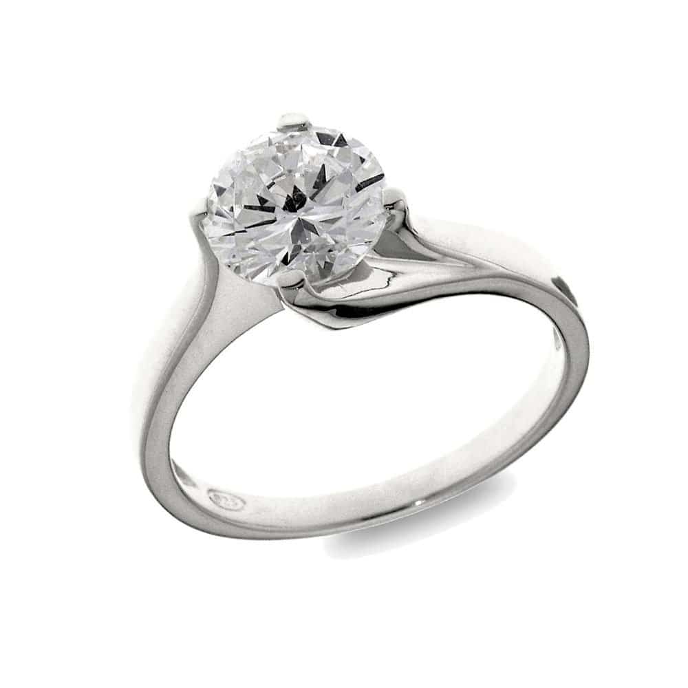 Inel din argint  cu pietre Cubic Zirconia Incolor