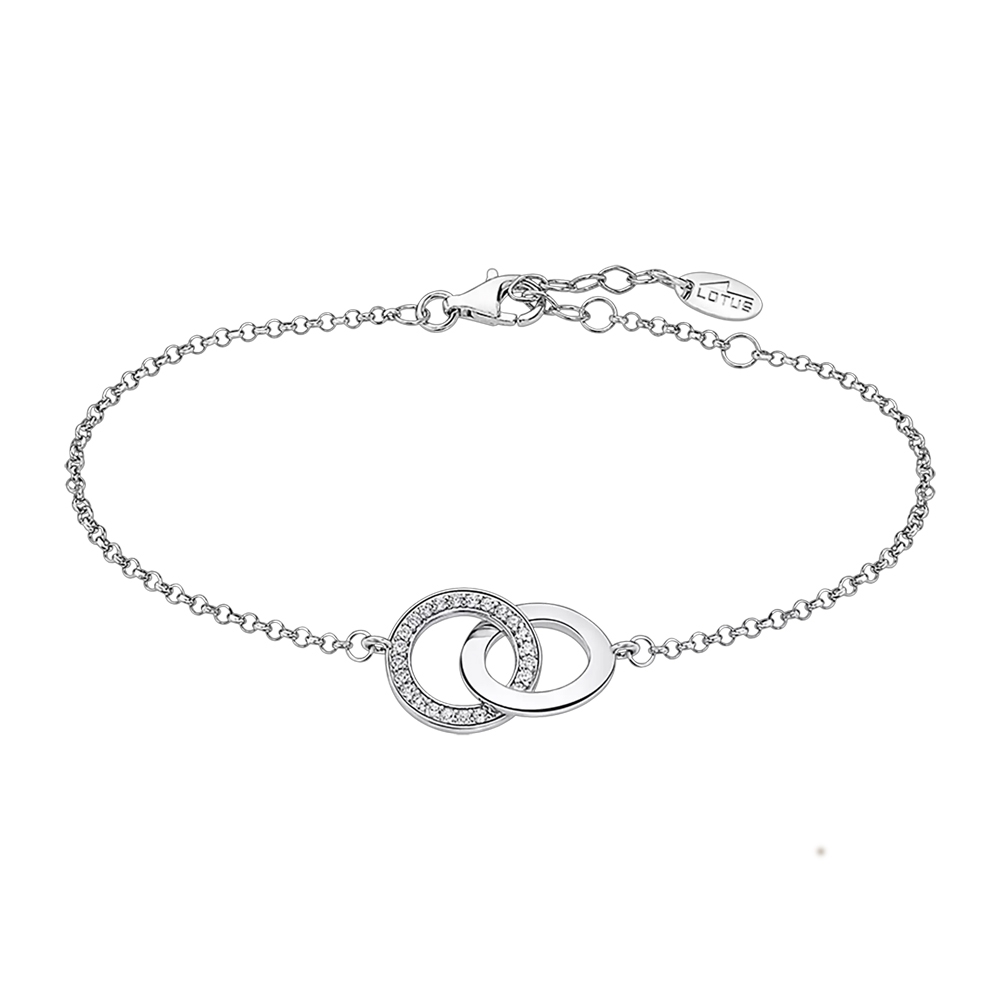 Brățară din argint  cu pietre Cubic Zirconia Incolor