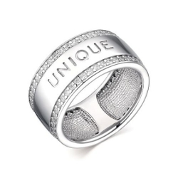 Inel din argint  cu pietre Cubic Zirconia Incolor