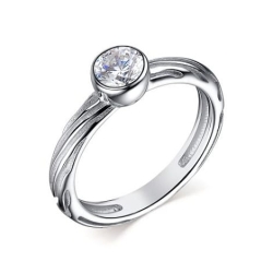 Inel din argint  cu pietre Cubic Zirconia Incolor