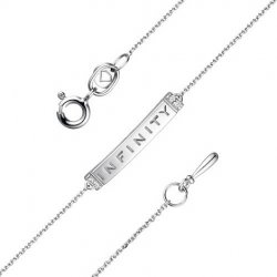Brățară din argint  cu pietre Cubic Zirconia Incolor