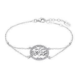 Brățară din argint  cu pietre Cubic Zirconia Incolor