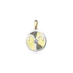 Inel din aur  cu pietre Cubic Zirconia Incolor
