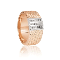 Inel din aur  cu pietre Diamant