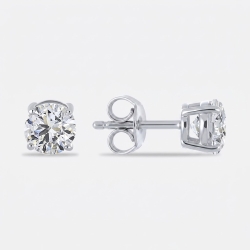 Cercei din argint cu Cubic Zirconia Incolor