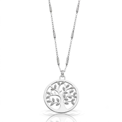 Colier din argint cu Cubic Zirconia Incolor