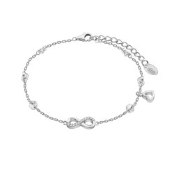 Brățară din argint  cu pietre Cubic Zirconia Incolor