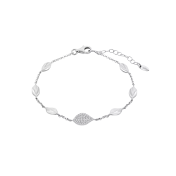 Brățară din argint  cu pietre Cubic Zirconia Incolor