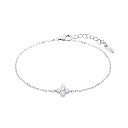 Brățară din argint  cu pietre Cubic Zirconia Incolor