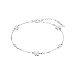 Brățară din argint  cu pietre Cubic Zirconia Incolor