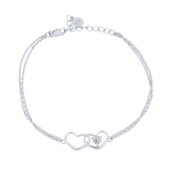 Brățară din argint  cu Cubic Zirconia Incolor